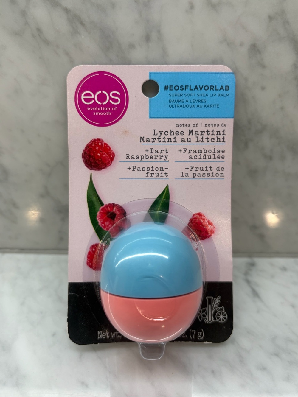 EOS Flavor Lab Lychee Martini Lip Balm – New Sealed – Limited Edition